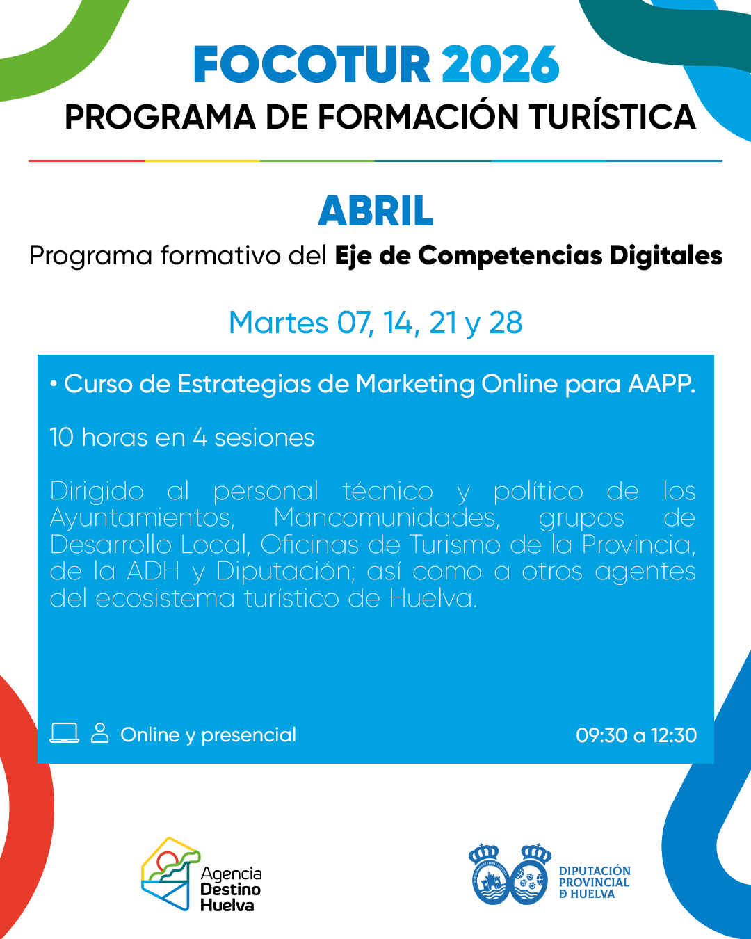 Abril - Martes 07, 14, 21 y 28