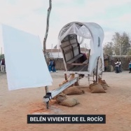Belén viviente de El Rocío
