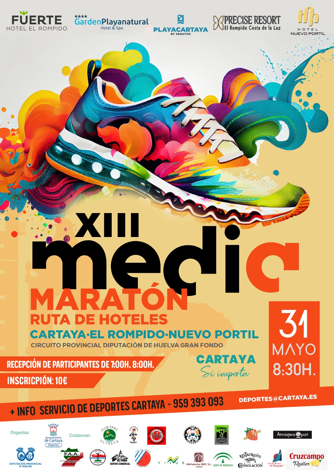 13 MEDIA MARATÓN HOTELES CARTAYA