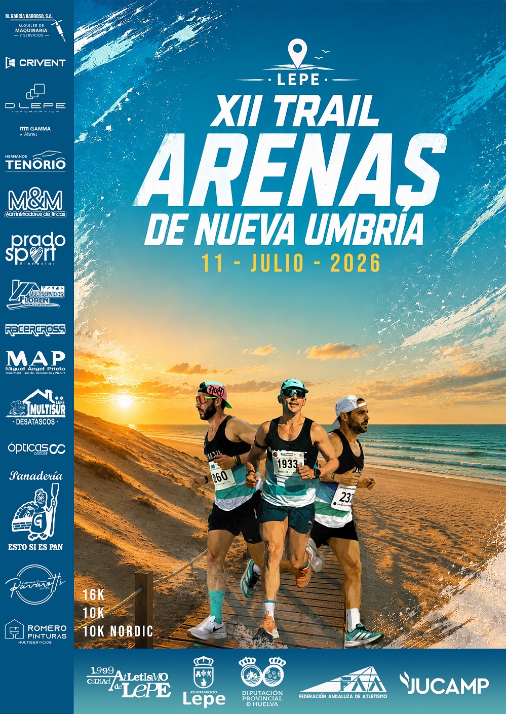 XII Trail Arenas de Nueva Umbria 2026