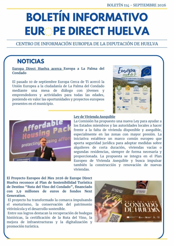 <p>Boletín 114: septiembre 2026</p>