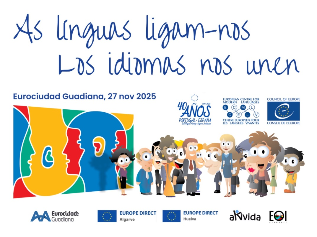 Cartel idiomas nos unen 2025