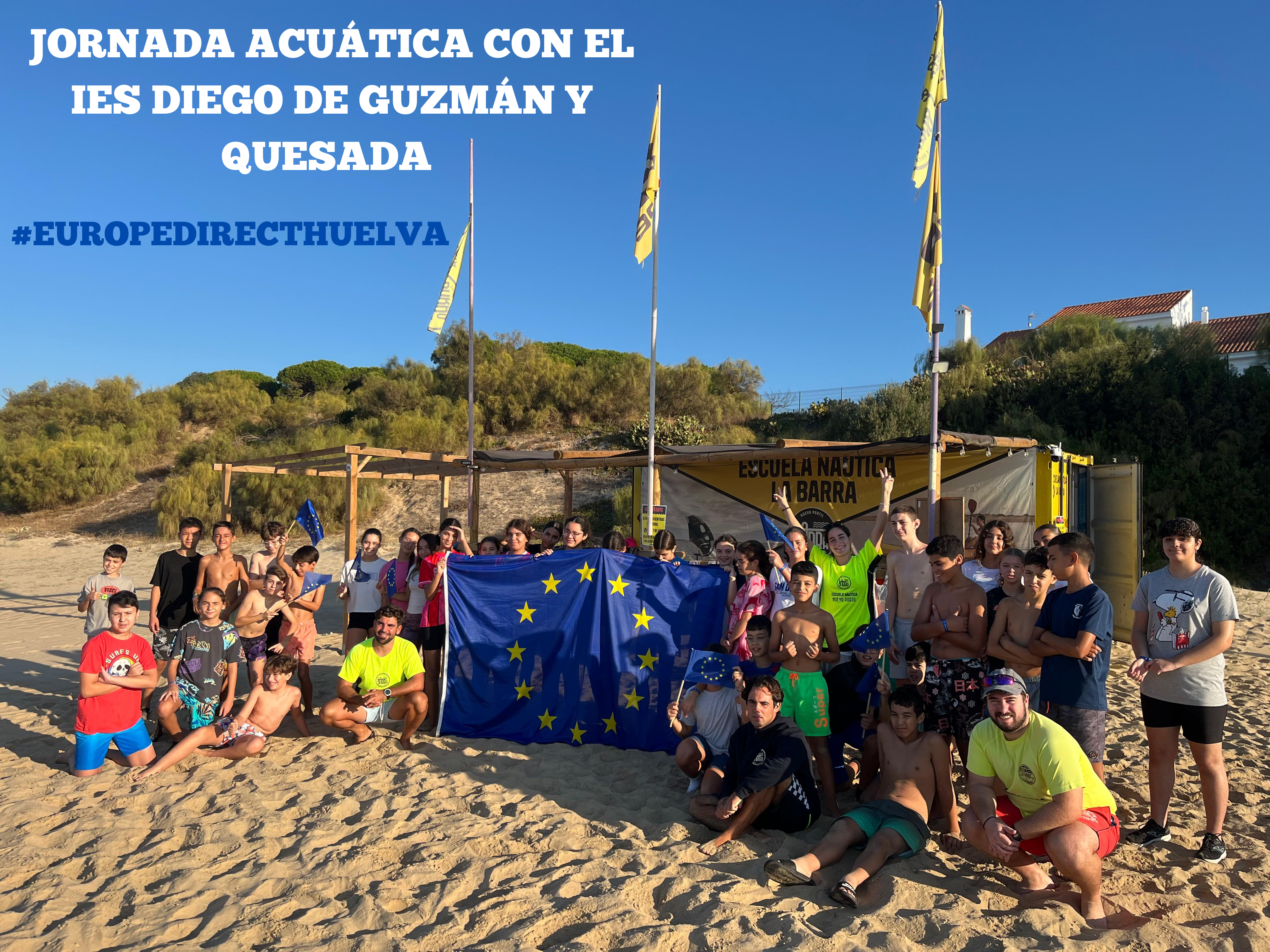 JORNADA ACUÁTICA CON EL IES DIEGO DE GUZMÁN