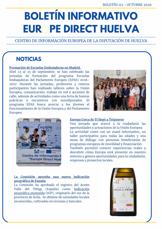 <p>Boletín 115: octubre 2026</p>