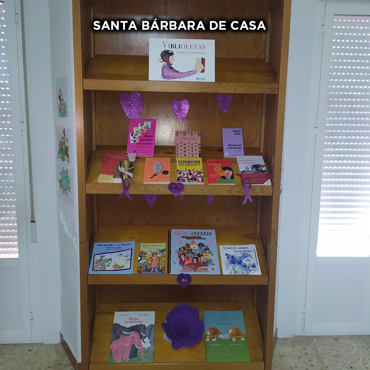 Santa Bárbara de Casa VIBLIOLETAS